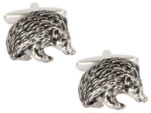 Hedgehog cufflinks