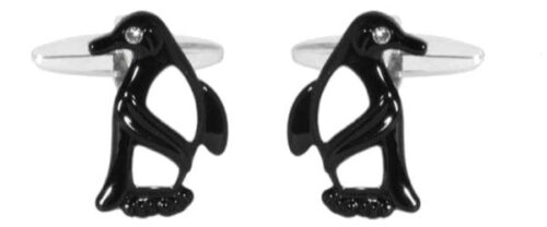 Penguin cufflinks