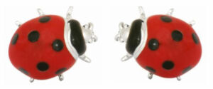 Ladybird shaped Cufflinks