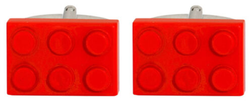 Red Lego Cufflinks