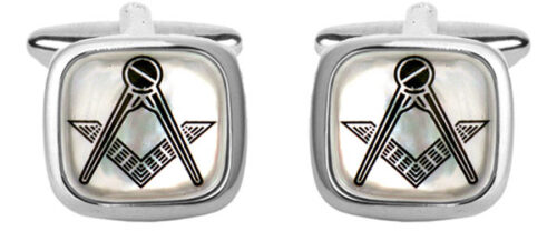 Silver Masons Cufflinks