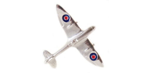 Sterling Silver Spitfire Tie Tac