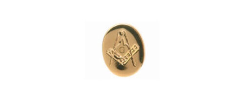 Mens Masonic Gold Tie Pin