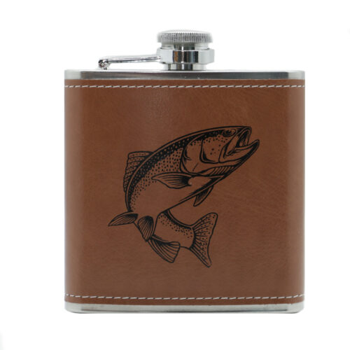 Hip Flask Fish Design