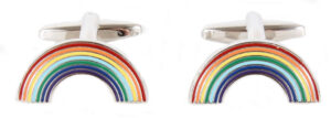 Rainbow Cufflinks (10% sales donated to NHS)