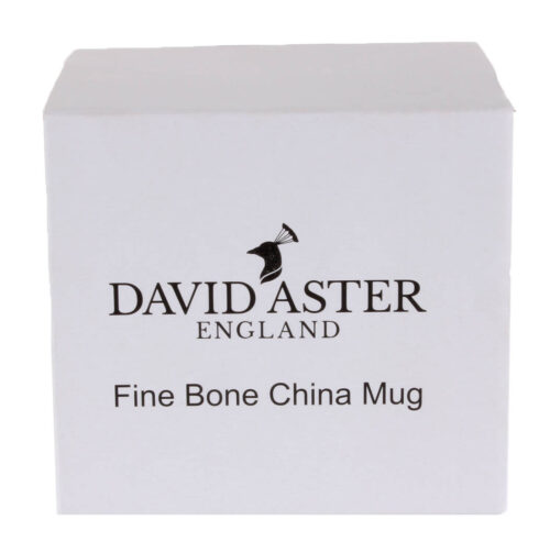 Fish Illustration Fine Bone China Mug Box