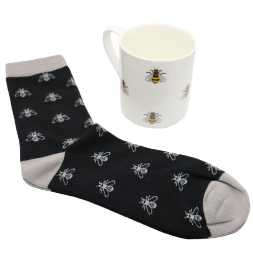 Pheasant Fine Bone China Mug & Sock Set