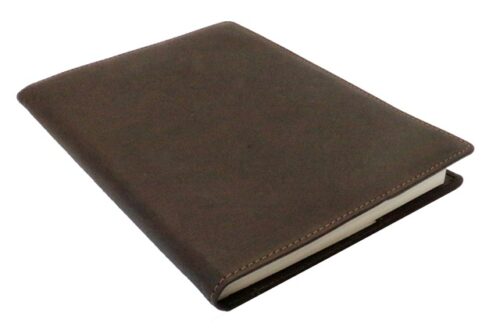 Vintage Brown Leather Notebook